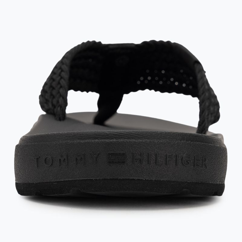 Vyriškos šlepetės per pirštą Tommy Hilfiger Molded Web Beach Sandal black 6