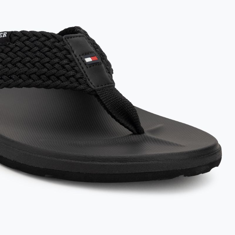 Vyriškos šlepetės per pirštą Tommy Hilfiger Molded Web Beach Sandal black 7