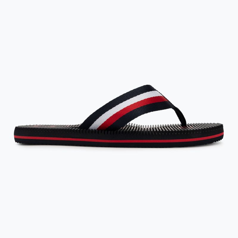 Vyriškos šlepetės per pirštą Tommy Hilfiger Massage Beach Sandal desert sky 2