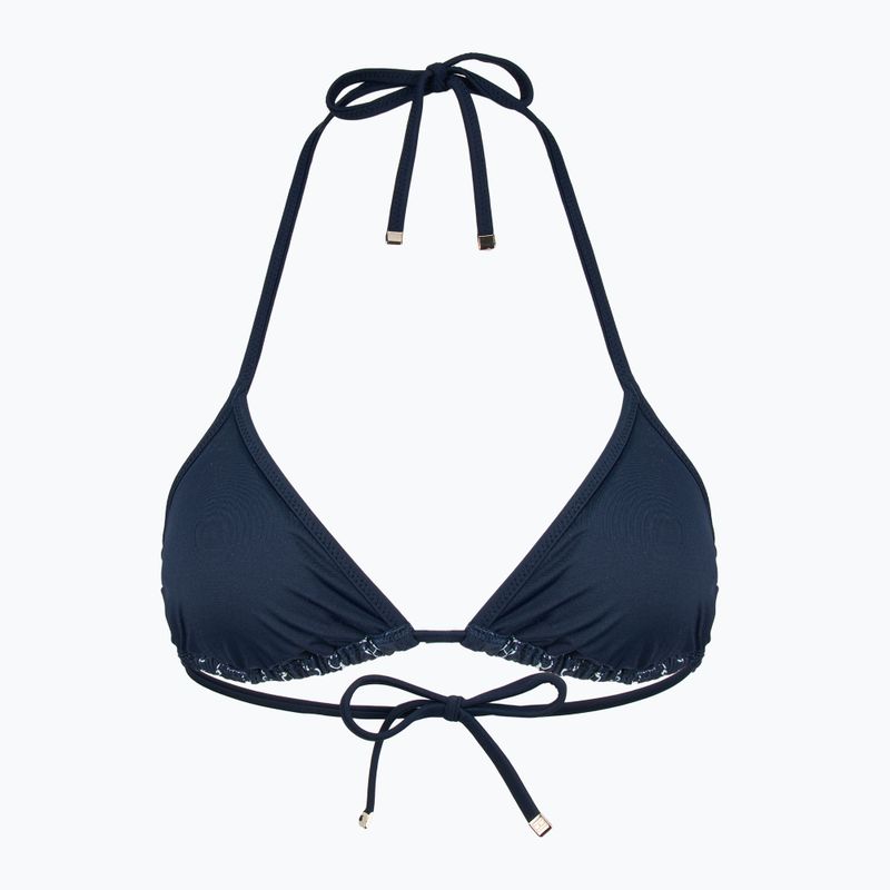 Maudymosi kostiumėlio viršus Tommy Hilfiger Triangle Rp Print flag chain dark night navy 2