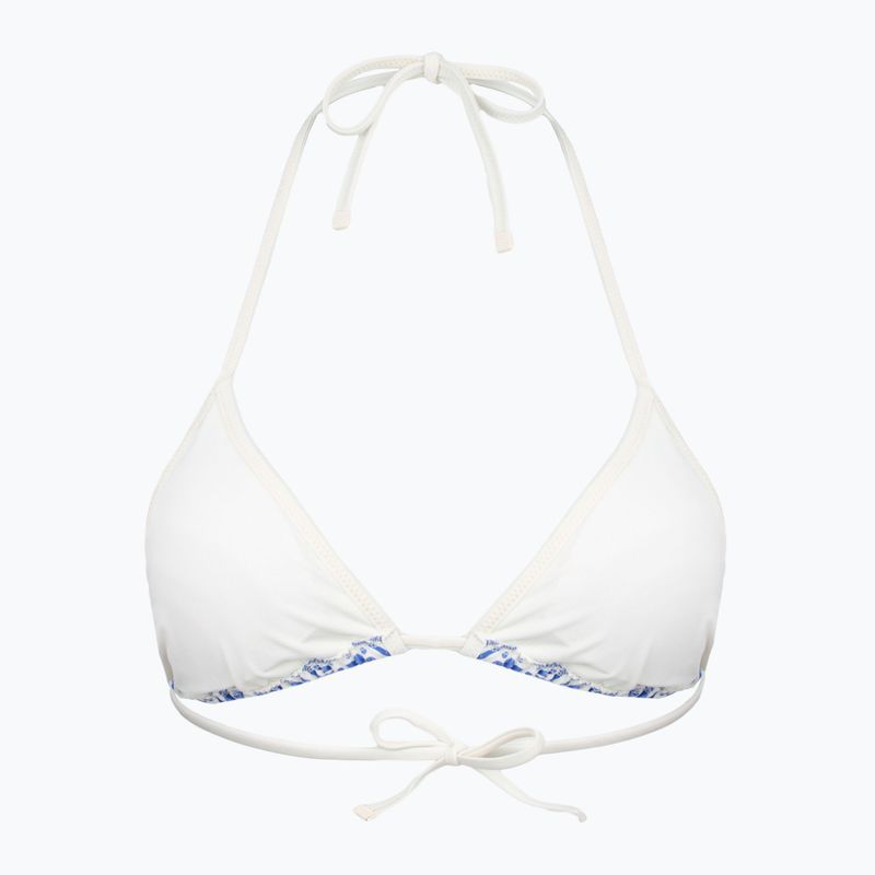 Maudymosi kostiumėlio viršus Tommy Hilfiger Triangle Rp Print floral stripe blue spell 2