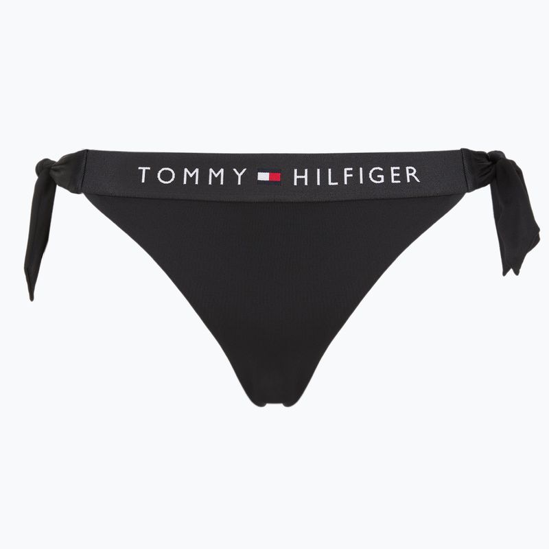 Maudymosi kostiumėlio apačia Tommy Hilfiger Side Tie Cheeky black