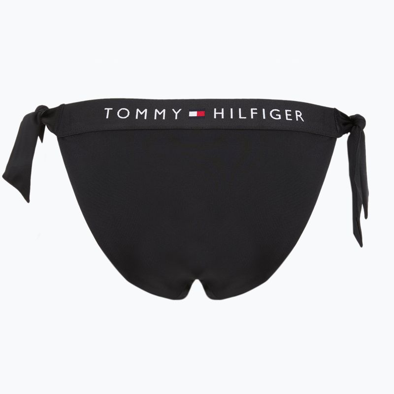 Maudymosi kostiumėlio apačia Tommy Hilfiger Side Tie Cheeky black 2