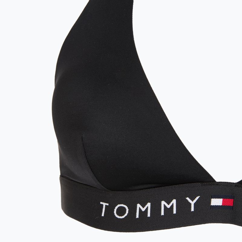 Maudymosi kostiumas Tommy Hilfiger Halter Rp viršus black 3