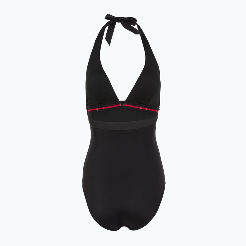 Maudymosi kostiumas Tommy Hilfiger Halter One Piece black 2