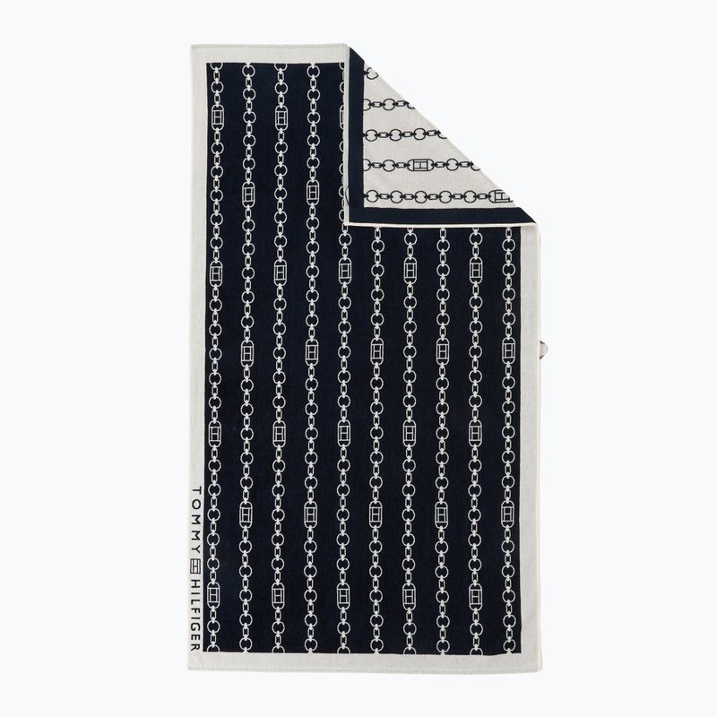 Rankšluostis Tommy Hilfiger Towel flag chain dark night navy