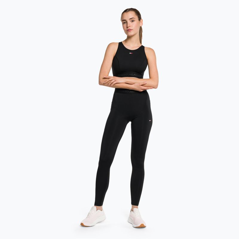 Moteriškos treniruočių tamprės Tommy Hilfiger Hw Branded Tape Full Length black 2