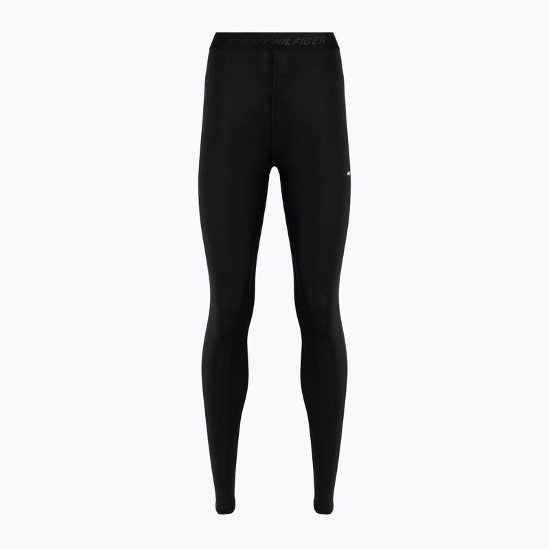 Moteriškos treniruočių tamprės Tommy Hilfiger Hw Branded Tape Full Length black 5