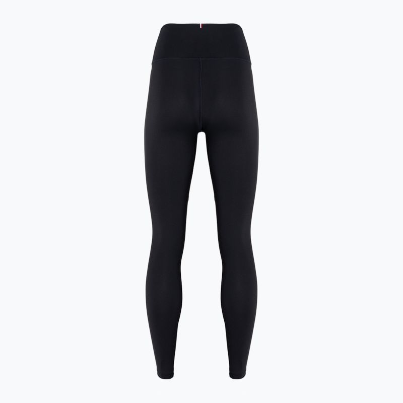 Tommy Hilfiger moteriškos treniruočių tamprės Hw Essential 7/8 blue 6