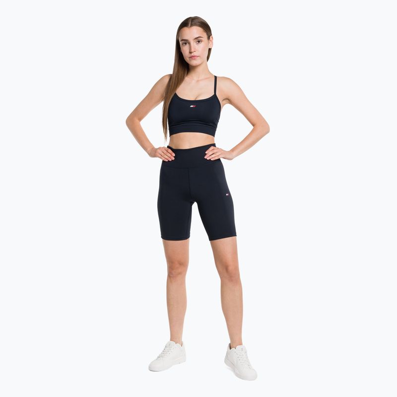 Tommy Hilfiger moteriški treniruočių šortai Rw Fitted Core Short blue 2