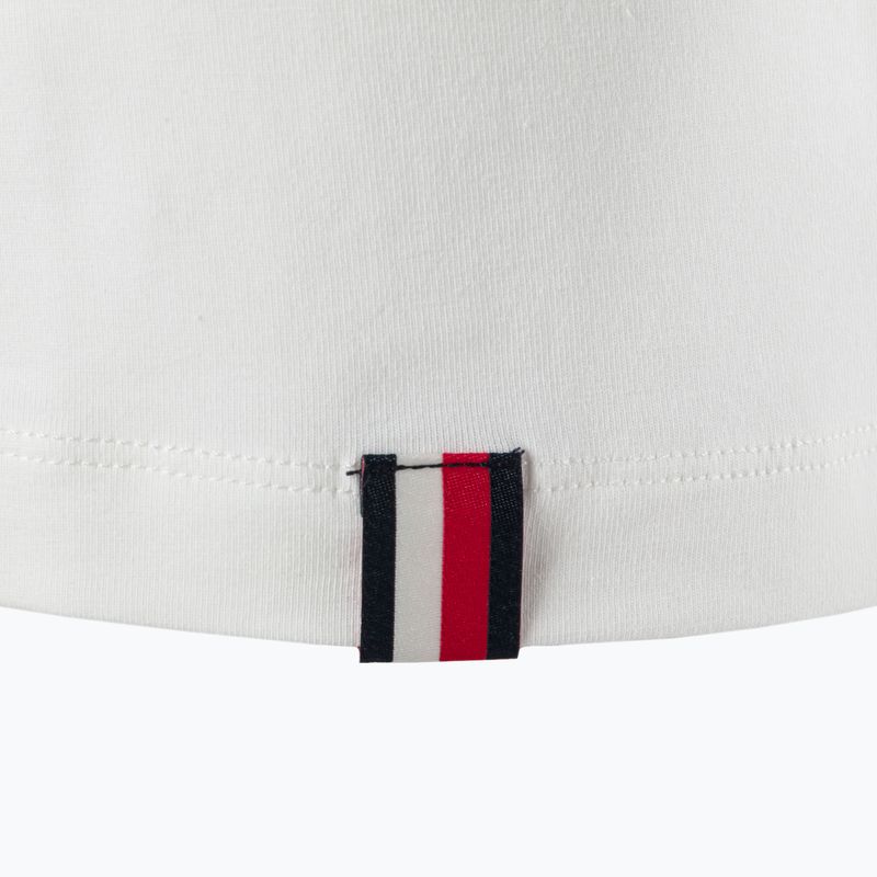 Tommy Hilfiger vyriški treniruočių marškinėliai Colorblocked Mix Media white 7