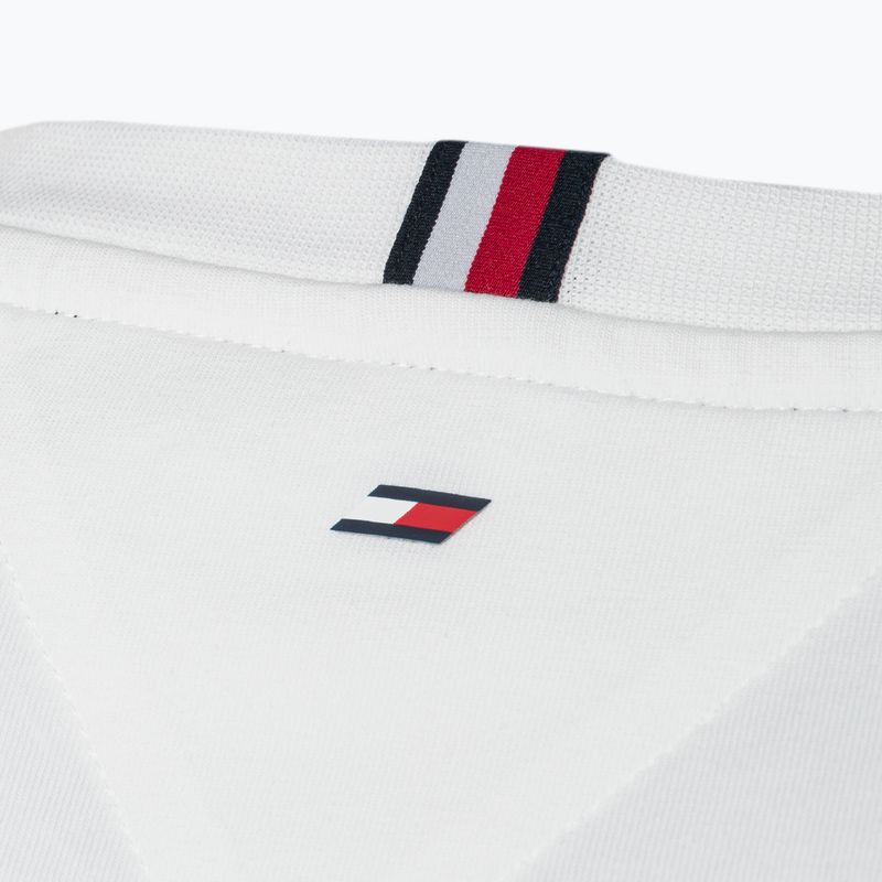Tommy Hilfiger vyriški treniruočių marškinėliai Colorblocked Mix Media white 8