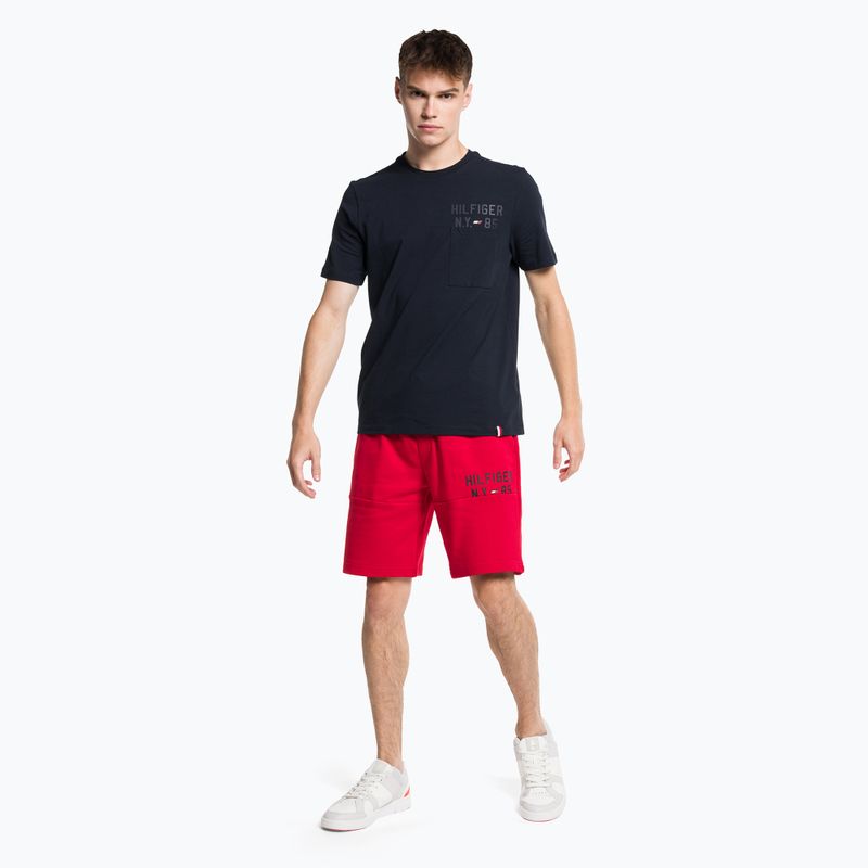 Vyriški Tommy Hilfiger Graphic Sweatshort red 2