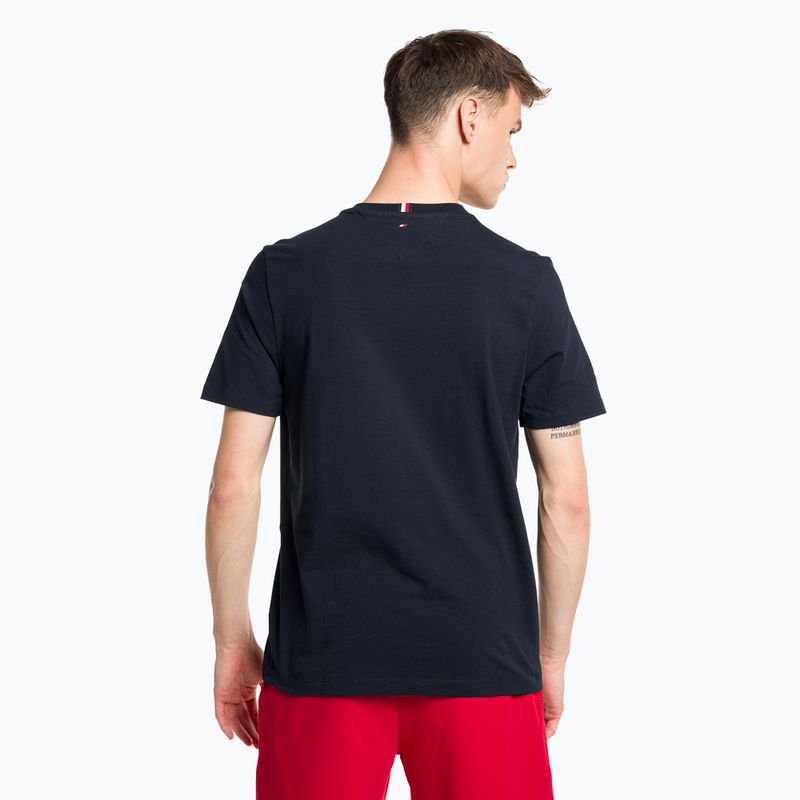 Vyriški marškinėliai Tommy Hilfiger Graphic Tee blue 3