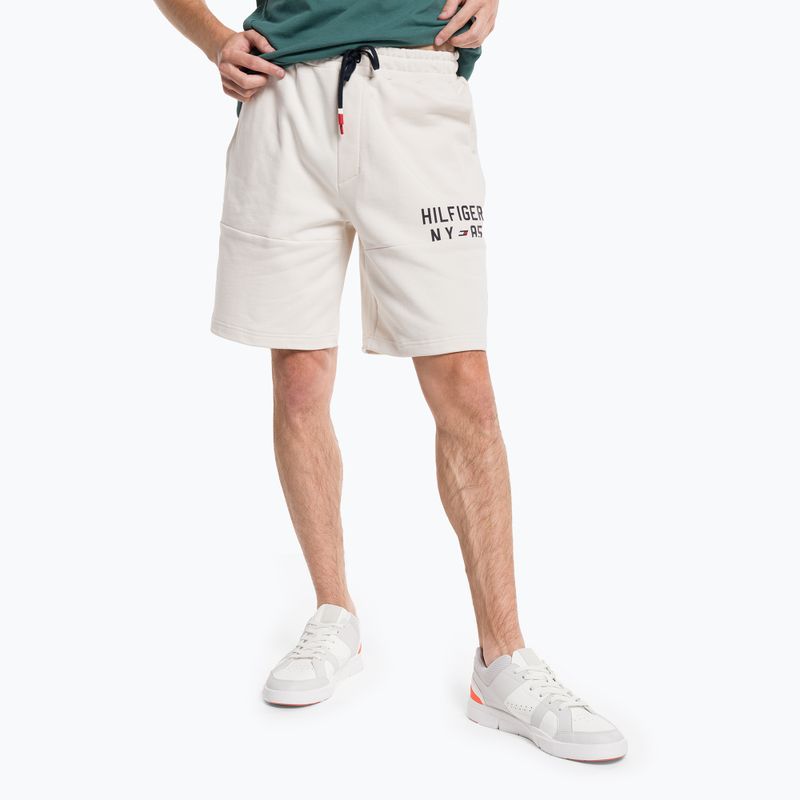 Vyriški Tommy Hilfiger Graphic Sweatshort beige