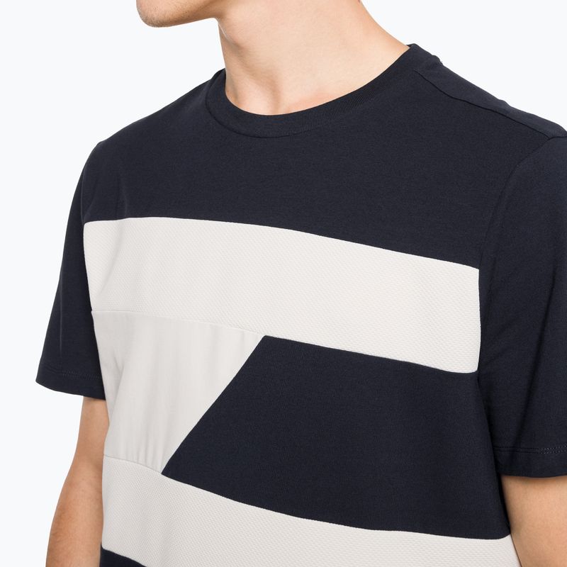Tommy Hilfiger vyriški treniruočių marškinėliai Colorblocked Mix Media blue 4