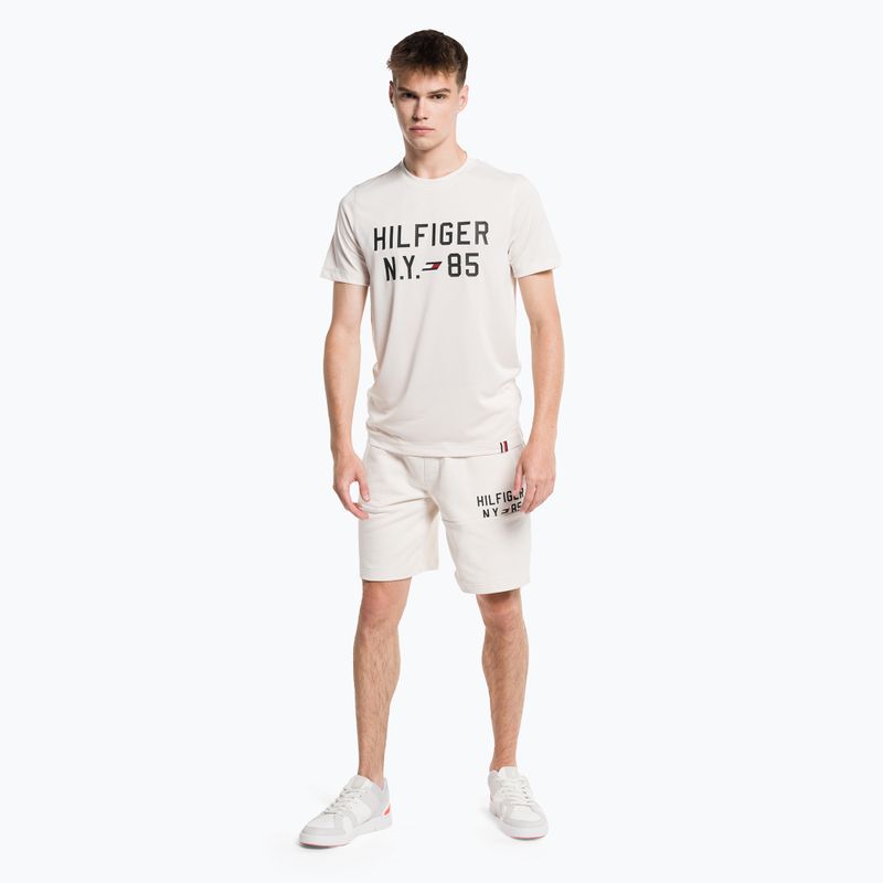 Vyriški Tommy Hilfiger Graphic Training marškinėliai beige 2