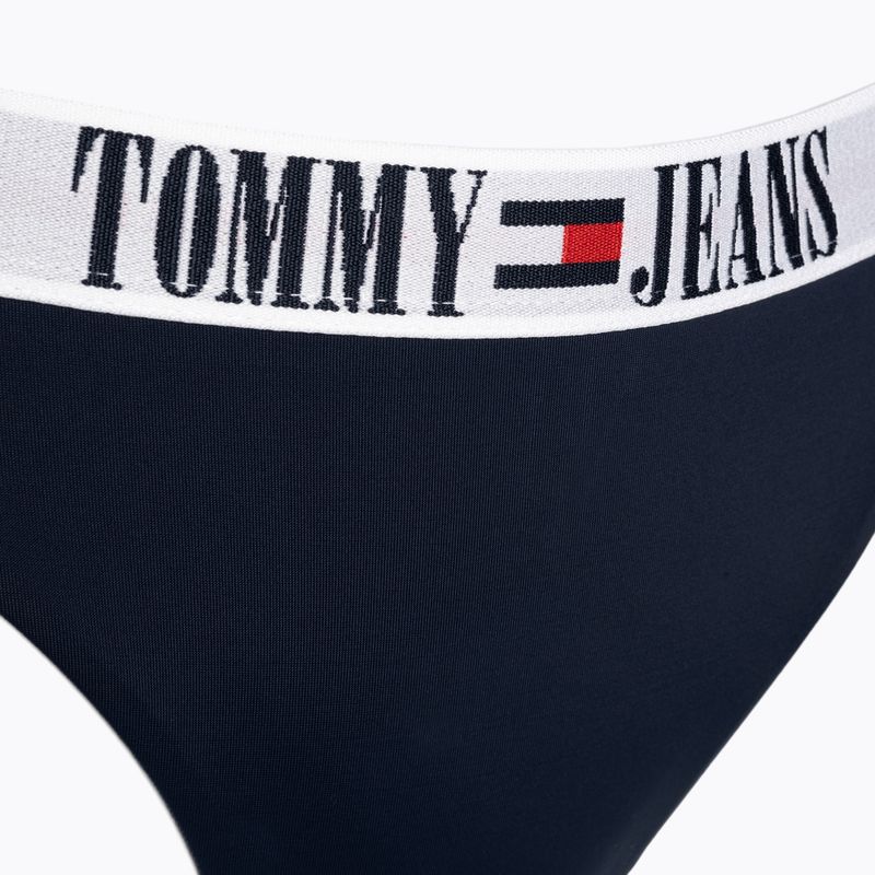 Tommy Hilfiger Brazilijos mėlynos spalvos maudymosi kostiumėlio apačia 3