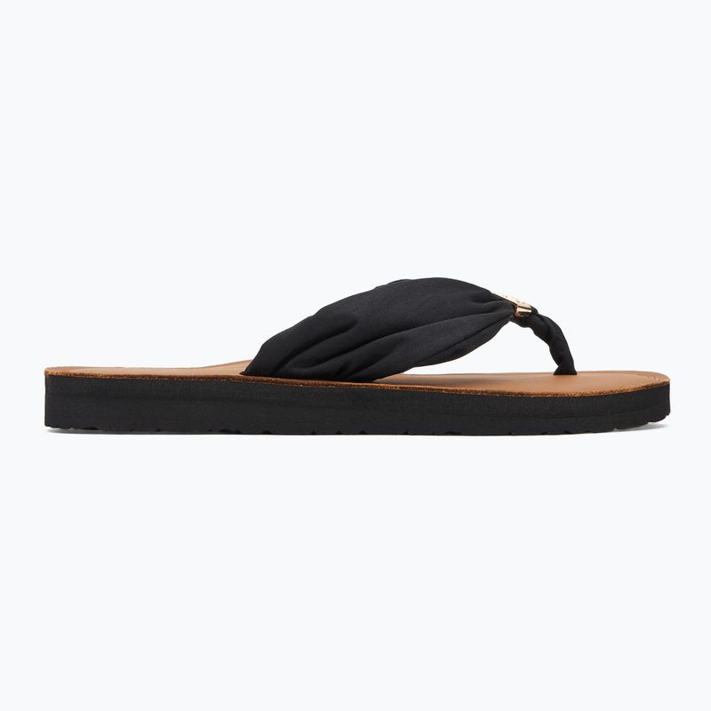 Moteriškos šlepetės per pirštą Tommy Hilfiger Elevated Beach Sandal black 2