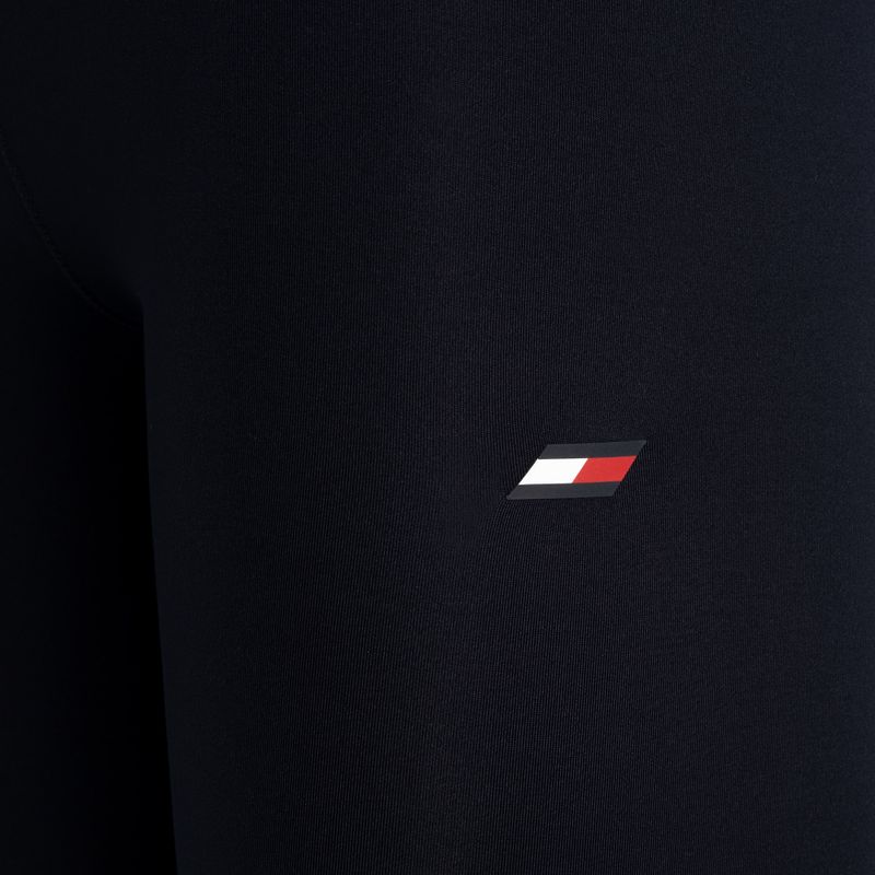 Tommy Hilfiger Essentials Rw Fitted Knit mėlyni moteriški treniruočių šortai 8