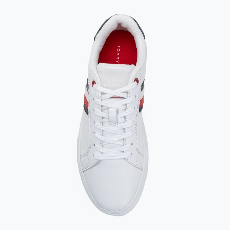 Vyriški batai Tommy Hilfiger Essential Leather Cupsole white 5
