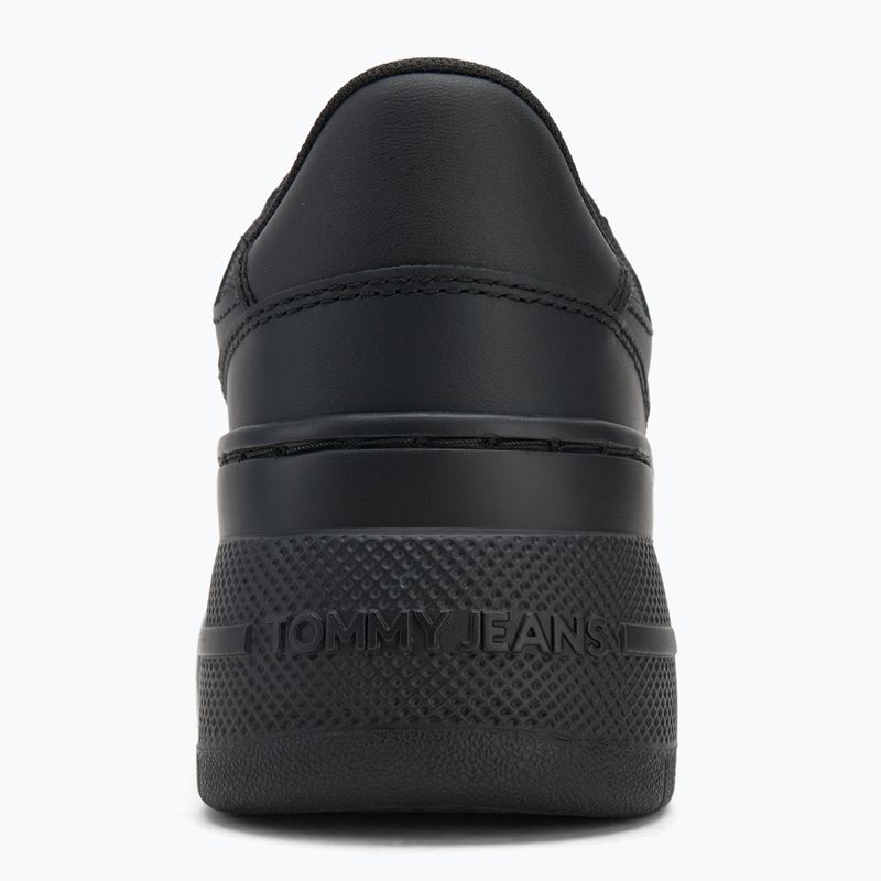 Moteriški batai Tommy Jeans Retro Basket Flatform Ess triple black 6