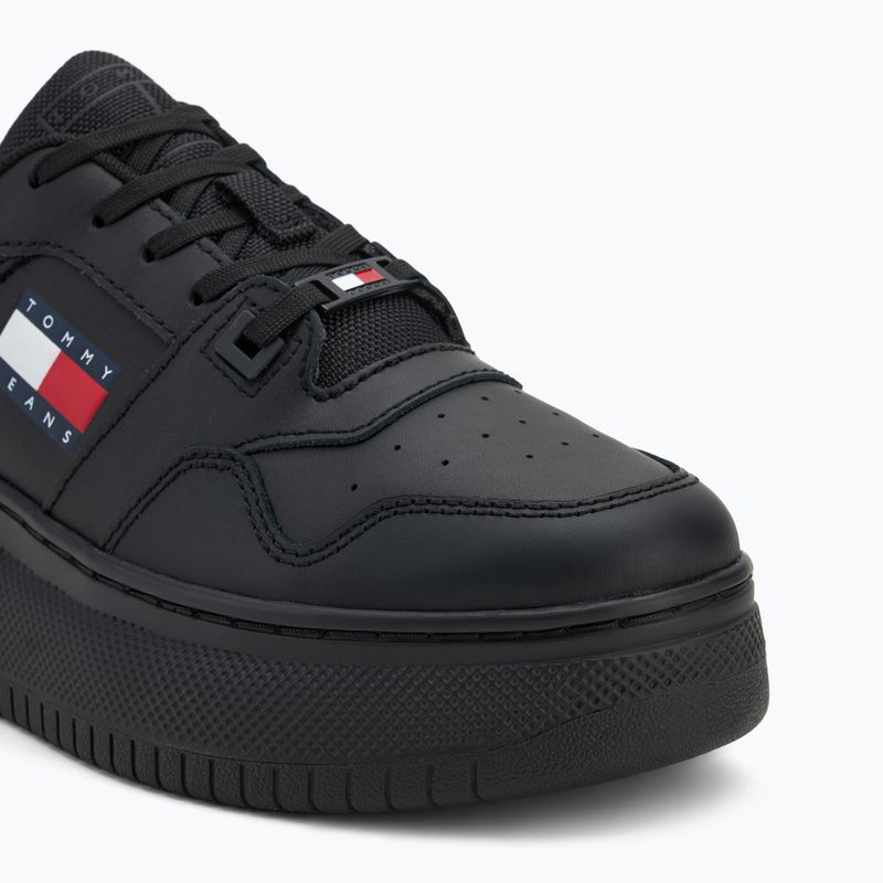 Moteriški batai Tommy Jeans Retro Basket Flatform Ess triple black 7