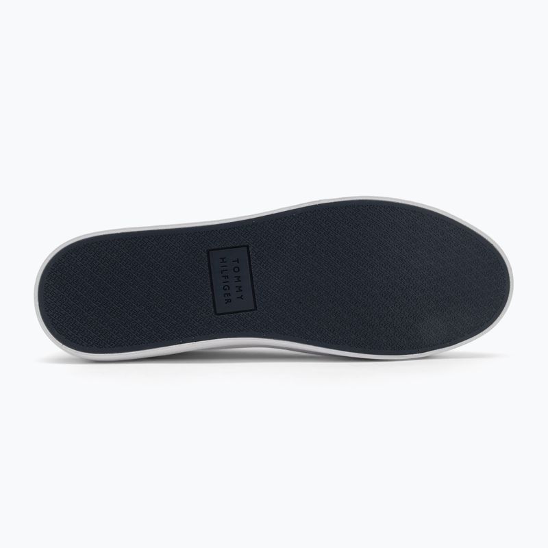 Vyriški sportiniai bateliai Tommy Hilfiger Th Hi Vulc Core Low Leather Ess YBS white 4