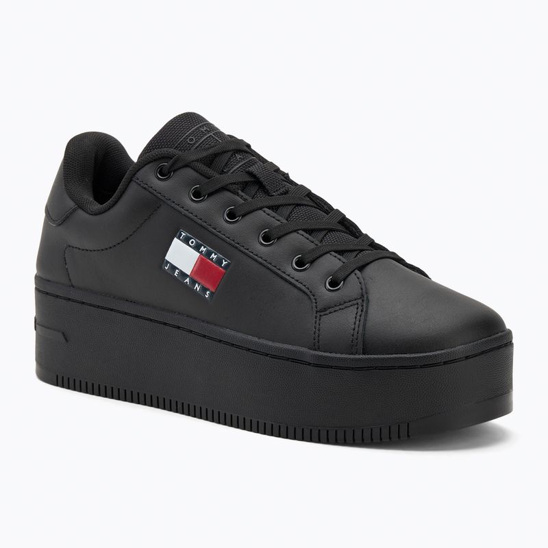 Moteriški batai Tommy Jeans Tjw Flatform Cupsole Ess black