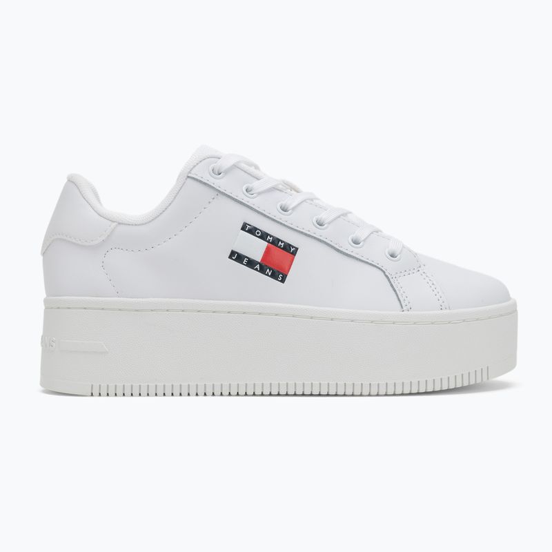 Moteriški batai Tommy Jeans Tjw Flatform Cupsole Ess white 2