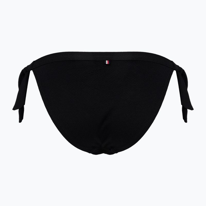 Maudymosi kostiumėlių kelnaitės Tommy Hilfiger Side Tie Bikini black 2