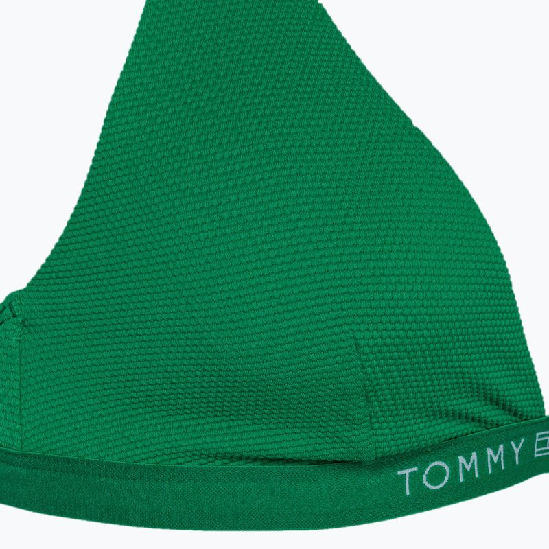 Maudymosi kostiumėlio viršus Tommy Hilfiger Triangle Fixed Rp olympic green 3