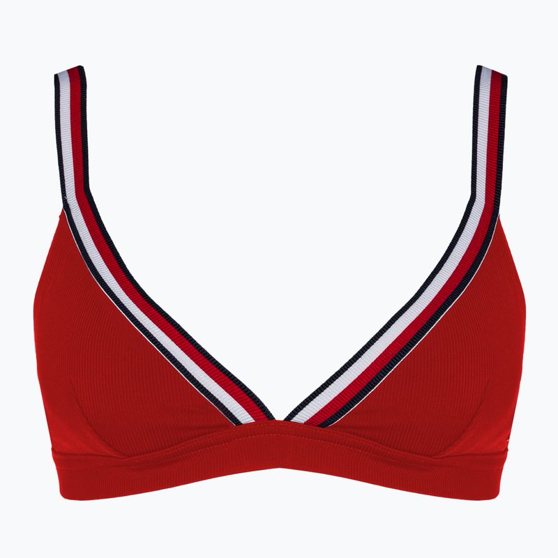 Maudymosi kostiumėlio viršus Tommy Hilfiger Triangle Rp primary red