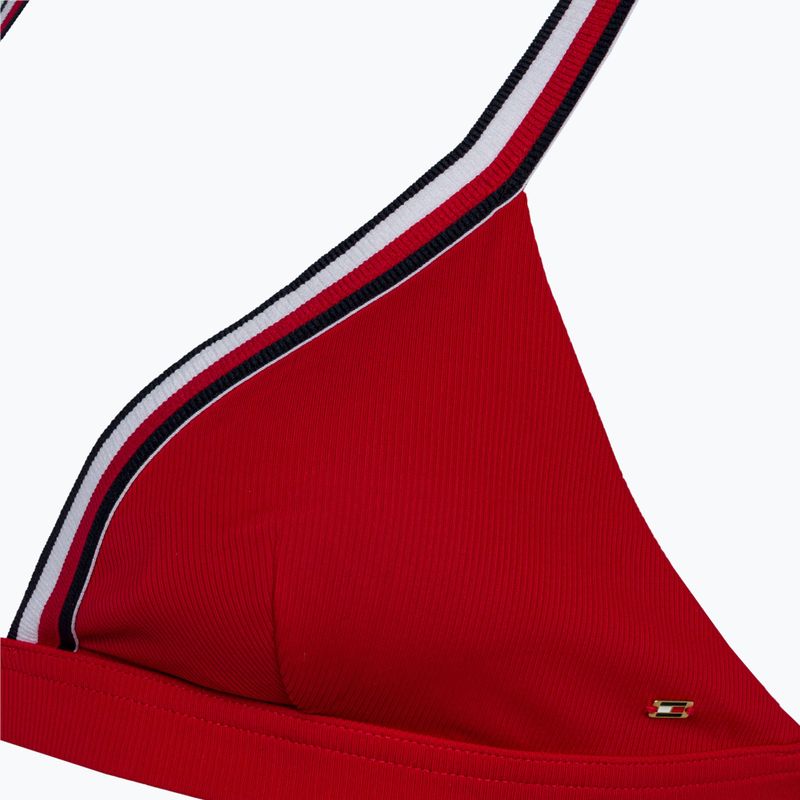 Maudymosi kostiumėlio viršus Tommy Hilfiger Triangle Rp primary red 3
