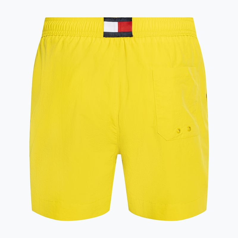 Vyriški Tommy Hilfiger Medium Drawstring valley geltoni maudymosi šortai 2
