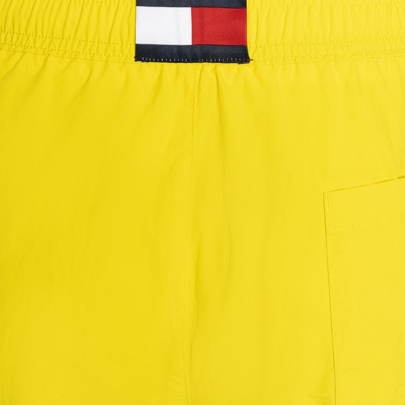 Vyriški Tommy Hilfiger Medium Drawstring valley geltoni maudymosi šortai 4