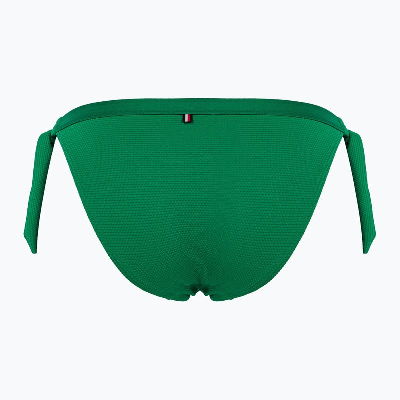 Maudymosi kostiumėlių kelnaitės Tommy Hilfiger Side Tie Bikini olympic green 2