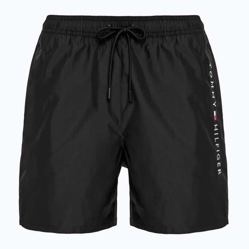 Vyriški maudymosi šortai Tommy Hilfiger Medium Drawstring black