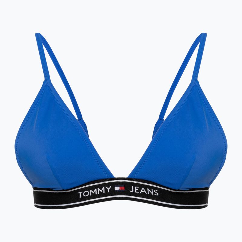 "Tommy Jeans" Trikampis RP Persijos mėlyna maudymosi kostiumėlio viršutinė dalis