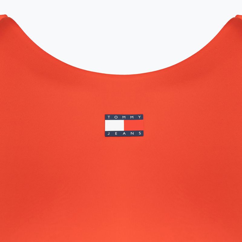 Moterų Tommy Jeans iškirpti iš vieno gabalo karšto šilumos maudymosi kostiumėlis 3