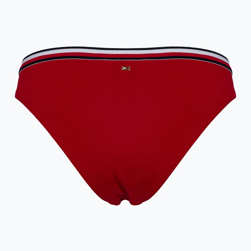 Maudymosi kostiumėlių kelnaitės Tommy Hilfiger Cheeky High Leg Bikini primary red 2