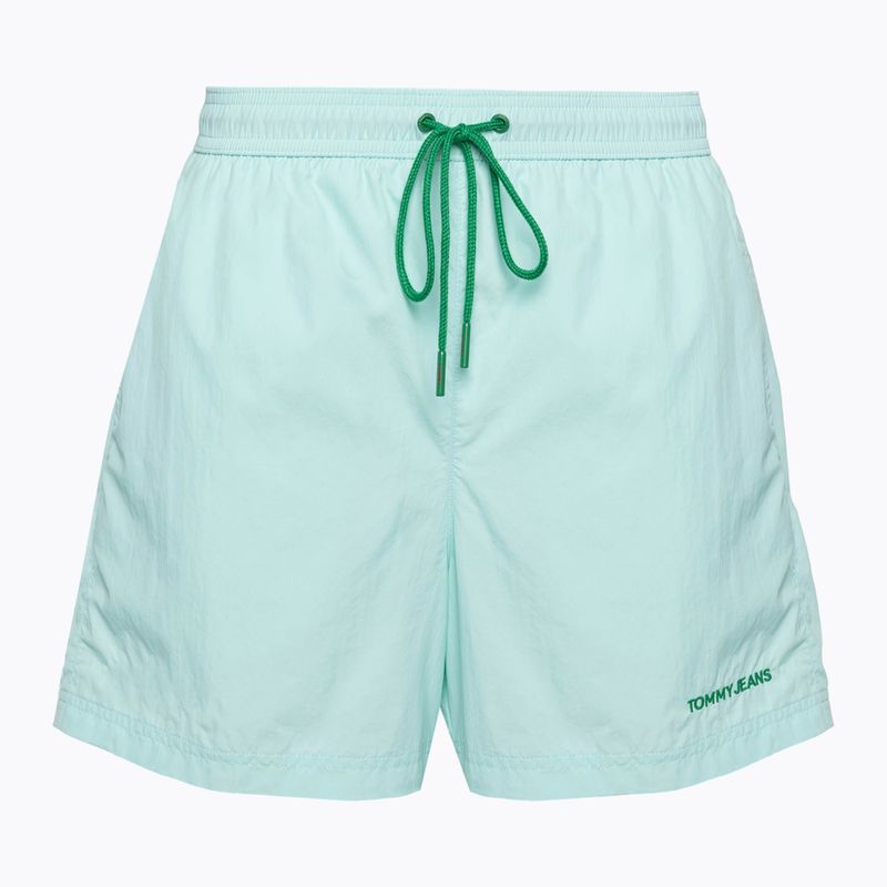 Vyriški Tommy Jeans SF Medium Drawstring maudymosi šortai florida aqua