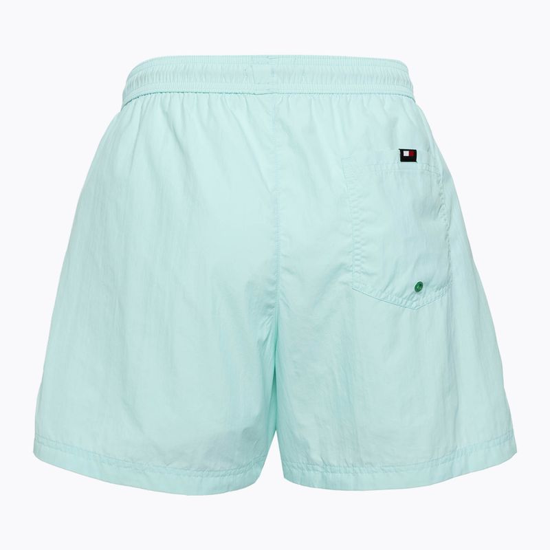 Vyriški Tommy Jeans SF Medium Drawstring maudymosi šortai florida aqua 2