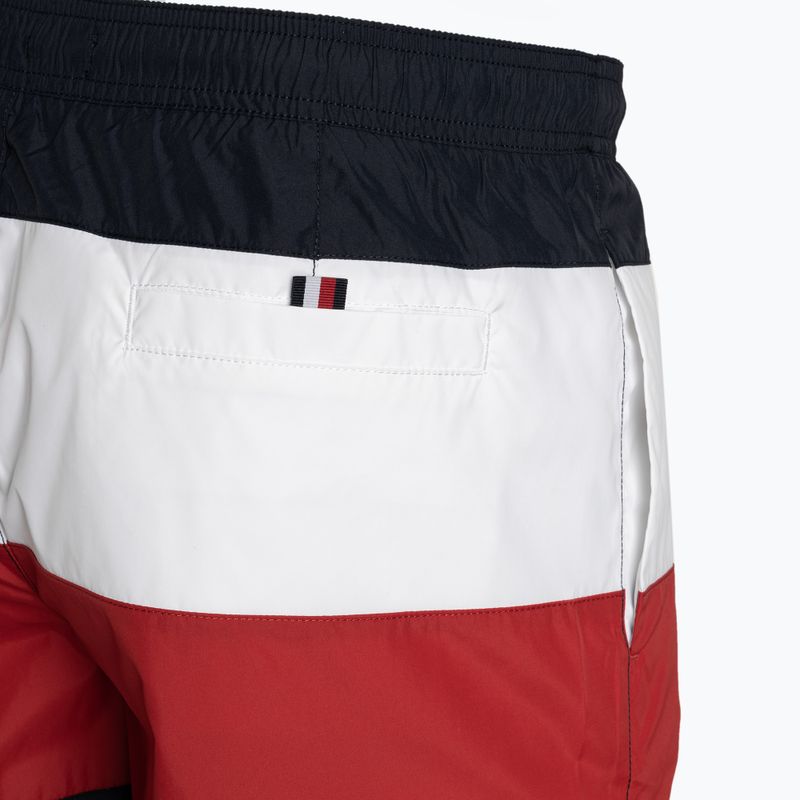 Vyriški Tommy Hilfiger Medium Drawstring Bold Flag desert sky maudymosi šortai 3