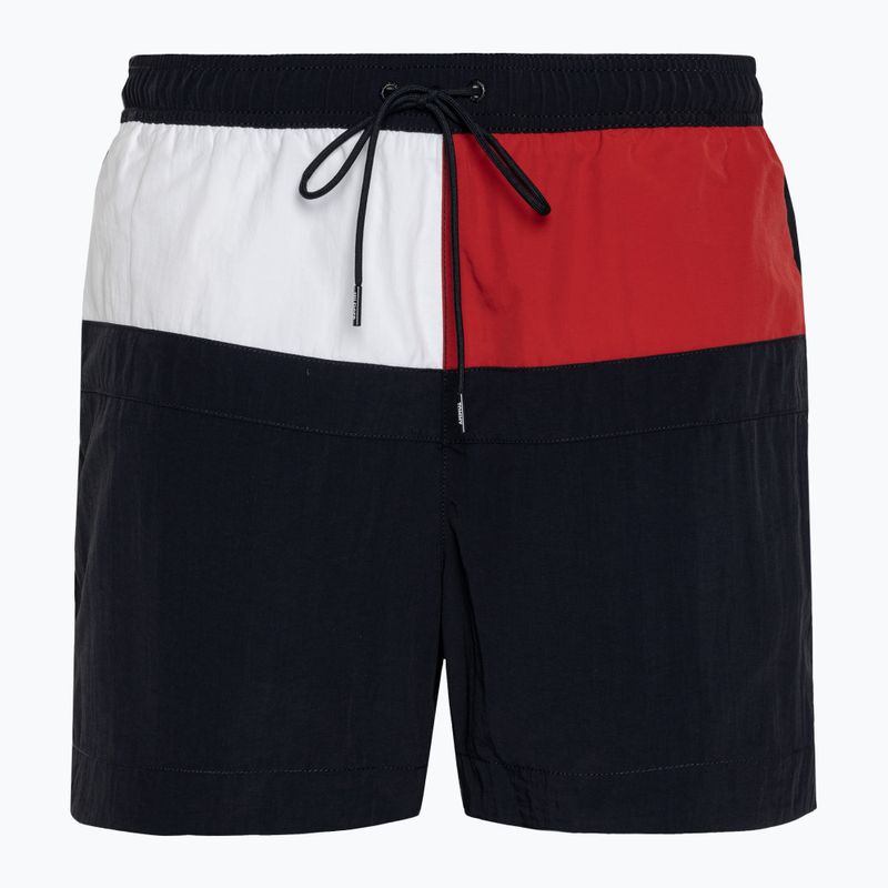 Vyriški Tommy Hilfiger Medium Drawstring desert sky maudymosi šortai