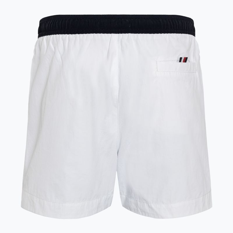 Vyriški Tommy Hilfiger Medium Drawstring maudymosi šortai optic white 2