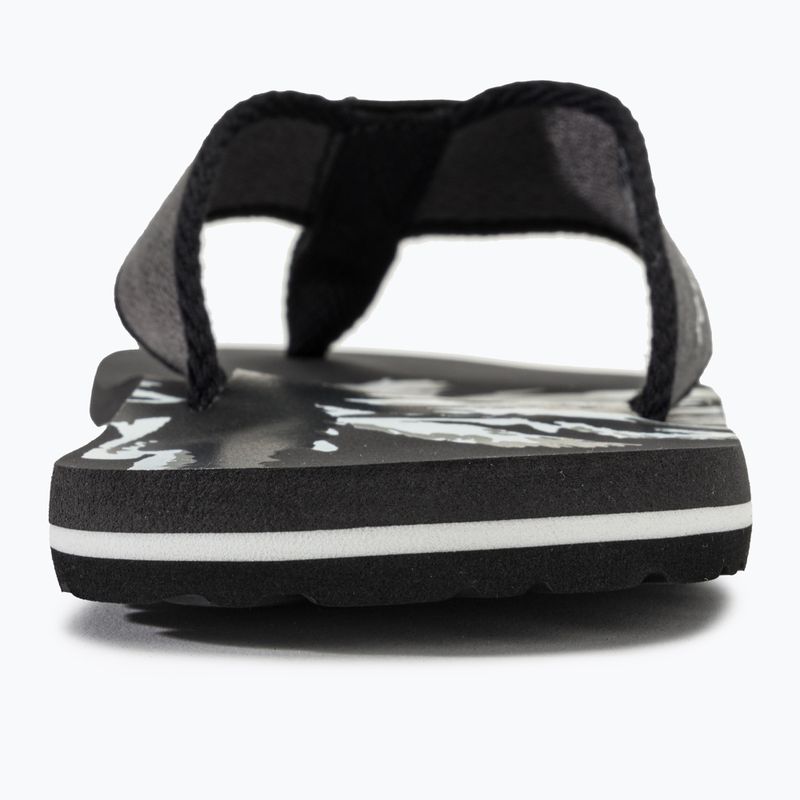 Vyriškos šlepetės per pirštą Tommy Hilfiger Palm Print Beach Sandal dark ash 6