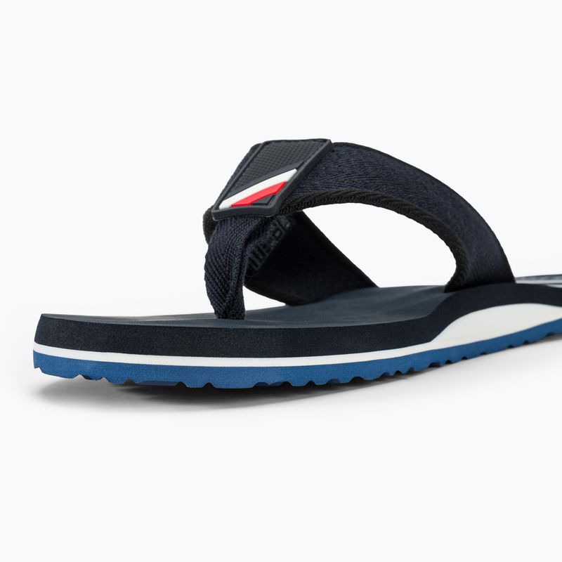 Vyriškos šlepetės per pirštą Tommy Hilfiger Sporty Beach Sandal deser sky 8