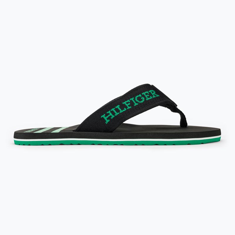 Vyriškos šlepetės per pirštą Tommy Hilfiger Sporty Beach Sandal black 2