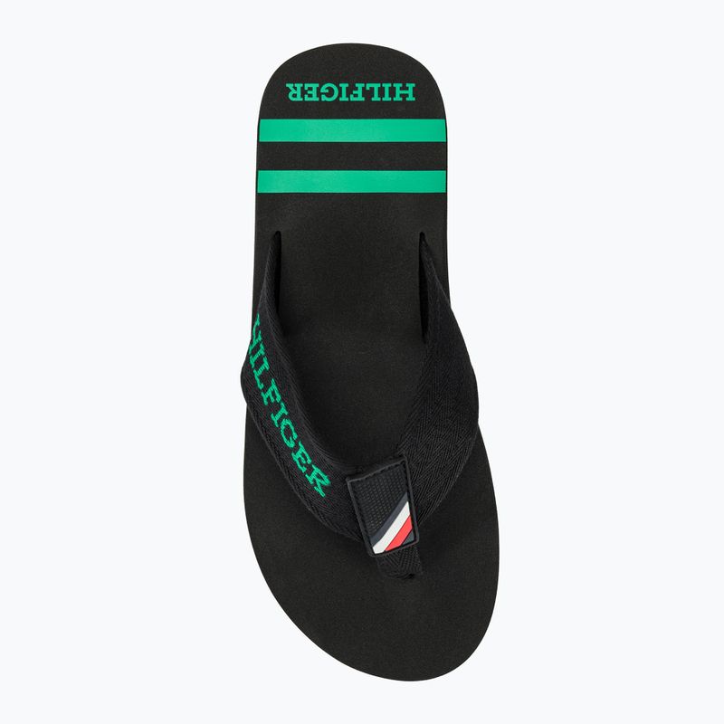 Vyriškos šlepetės per pirštą Tommy Hilfiger Sporty Beach Sandal black 6